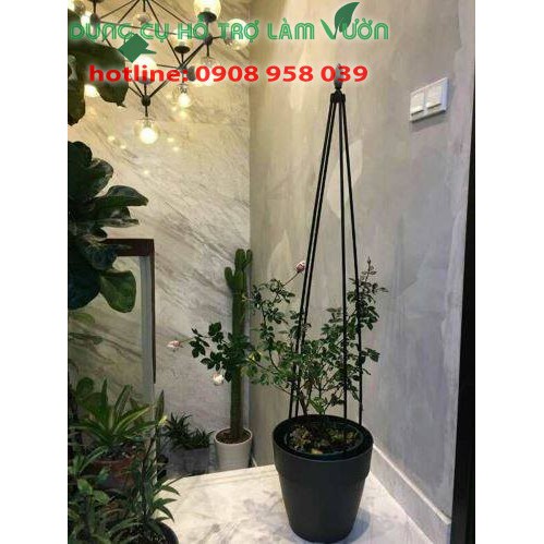 Khung chóp 4 chân Nhật Bản cao 120cm dùng từ 5 năm ở nhiệt độ ngoài trời