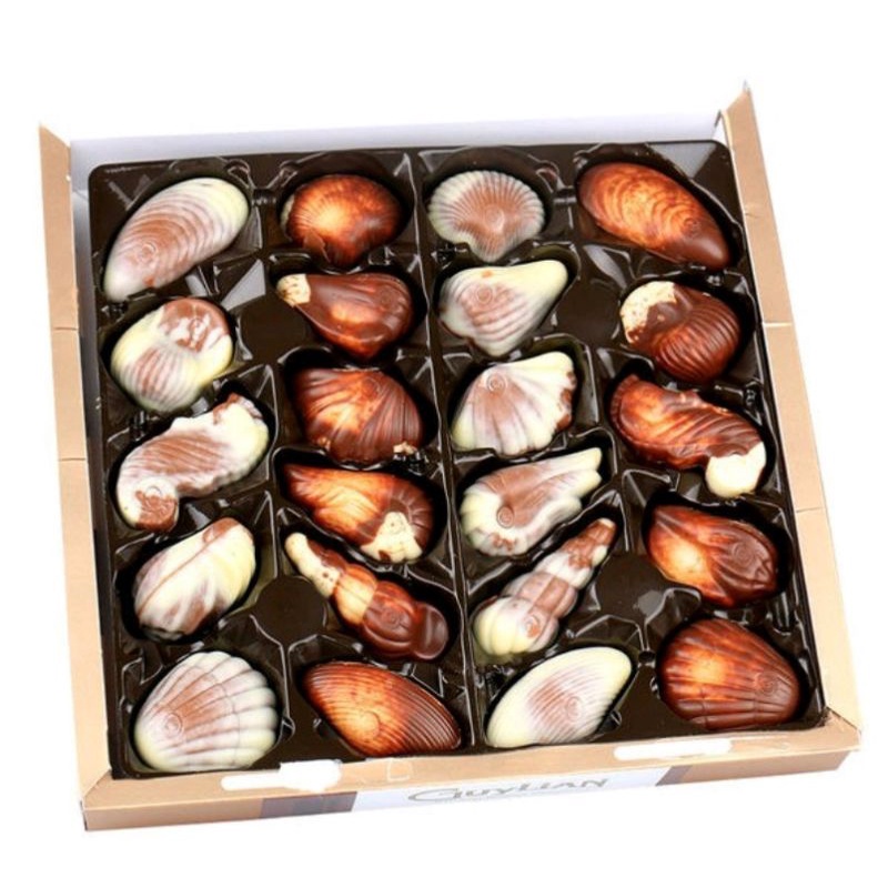 Socola cao cấp hình sò biển Guylian của Đức thơm ngon