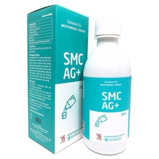 Súc miệng, họng SMC Ag+