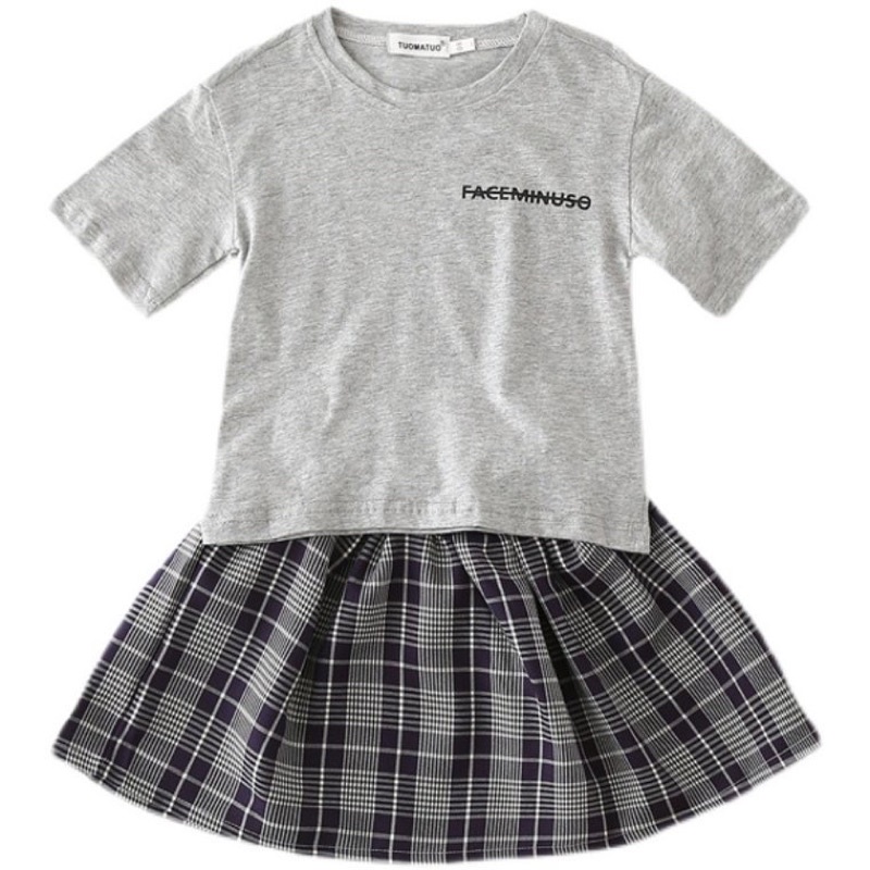 Bộ bé trai bé gái in chữ siêu hot cho bé