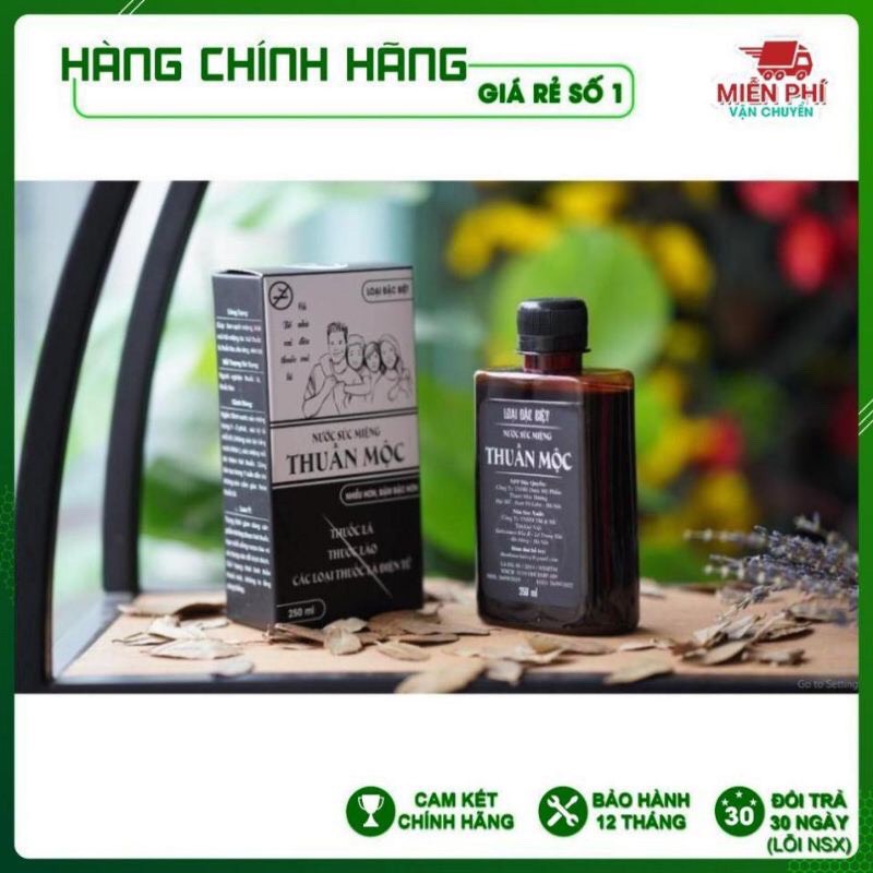 [Chính hãng]Cai Thuốc Lá Dễ Dàng Chỉ Sau 3 Đến 7 Ngày Cùng Nước Súc Miệng Thuần Mộc