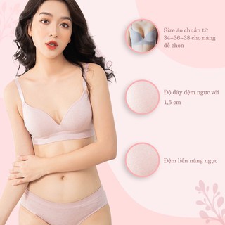 Áo Ngực Không Gọng Đệm Vừa Nâng Ngực Thoải Mái ACT01