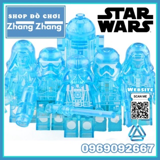 Đồ chơi Xếp hình Star Wars Darth Vader - Stormtrooper - Emperor Palpatine - Darth Revan - R2-D2 Minifigures Xinh X0287