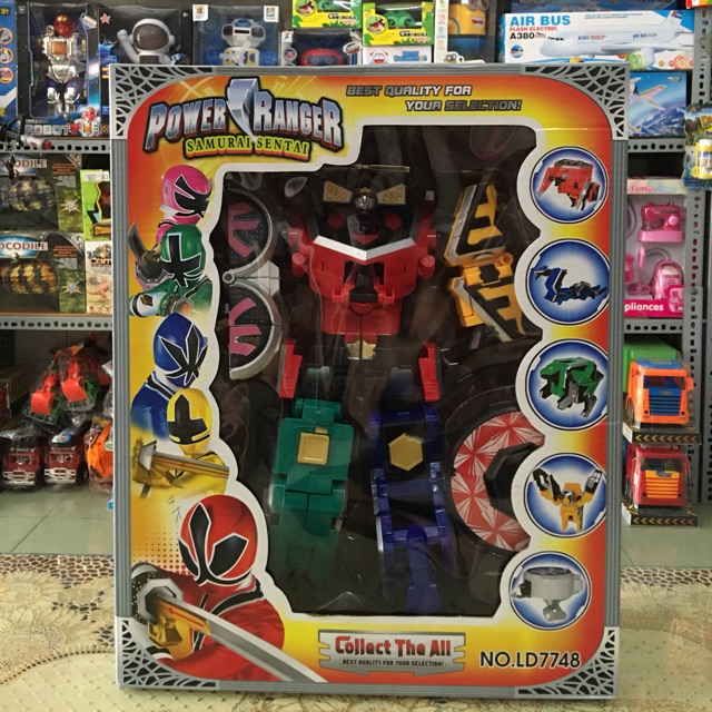 Lắp rắp robot siêu nhân Samurai Sentai