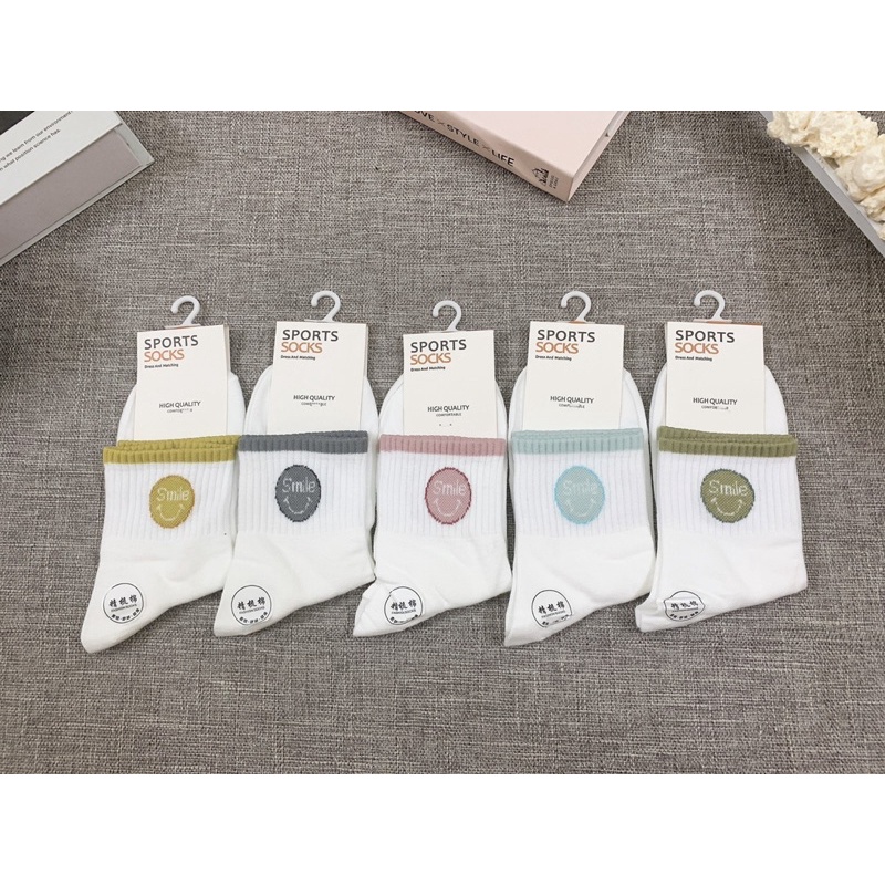 Tất cổ cao lộn xộn các mẫu nhiều hình cute hơn 20 mẫu Combo 5 đôi bất kì