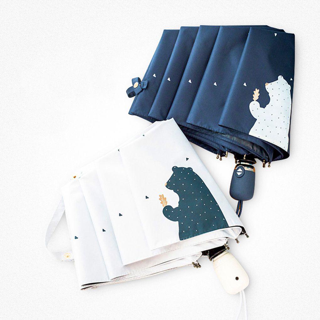 Dù Xếp Mini Chống Tia UV Chống Mưa Tiện Dụng Mang Theo Du Lịch