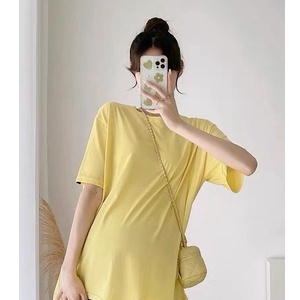 Bộ đồ mặc bầu áo phông mix lenging lửng cực teen