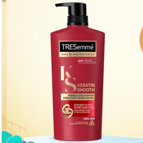 Dầu gội Tresemme Expert Selection Keratin Smooth 640g