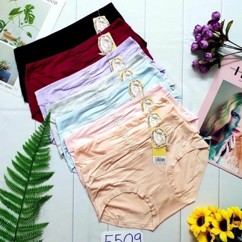 ♥️ Shop Uy Tín♥️Q5509[ Quần Lót nữ] Quần lót Cotton Thái Lan Lưng Cao Siêu Mềm Mát