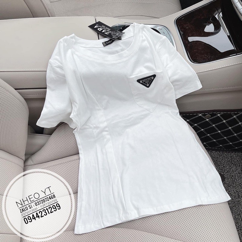 BÁN SỈ ÁO CỘC TAY PADA LOGO 3 MÀU CHO NỮ