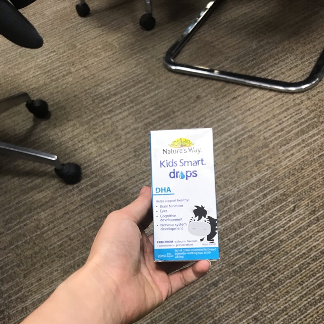 Dha drop giúp bé thông minh