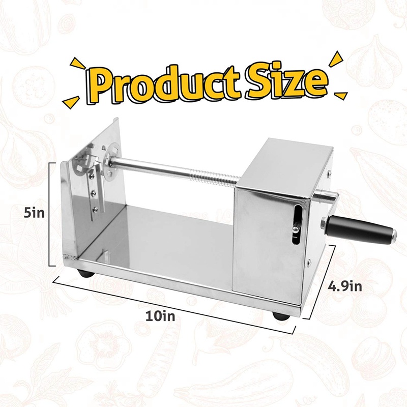 Dụng Cụ Cắt Khoai Tây Lốc Xoáy Tiện Lợi