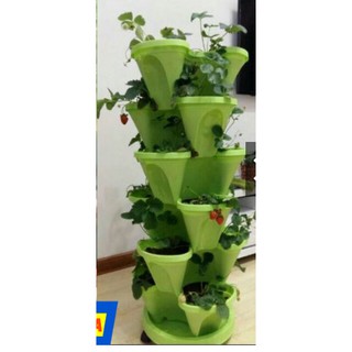 Tháp trồng cây trồng hoa trồng cây tam giác( 1 tầng)