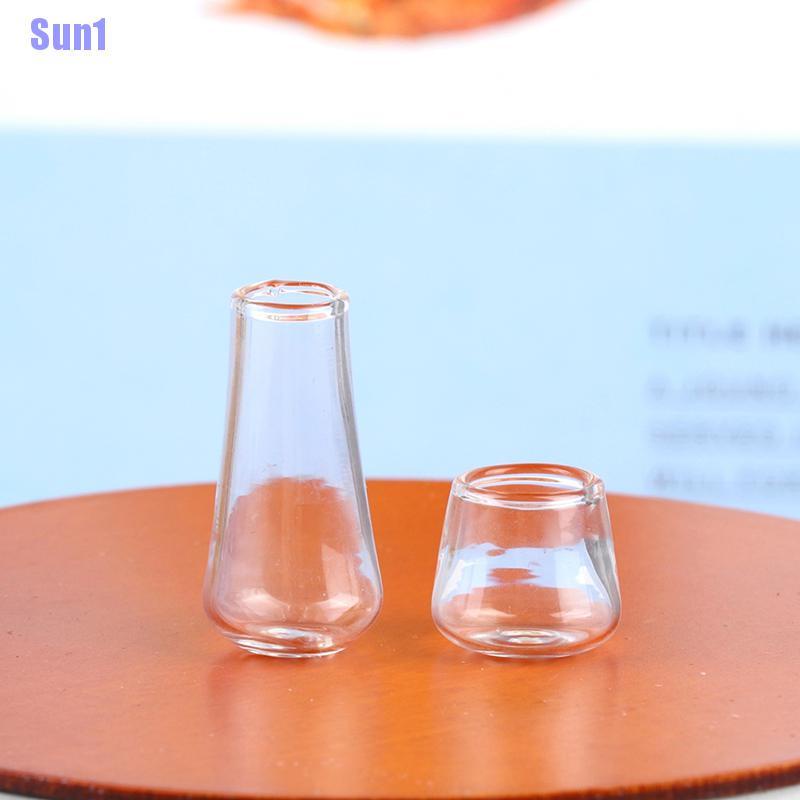 Bình Nước Thủy Tinh Mini Tỉ Lệ 1: 12 Trang Trí Nhà Búp Bê