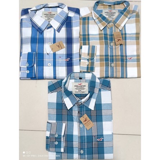 Sơ mi nam sọc caro đẹp vải cotton mềm