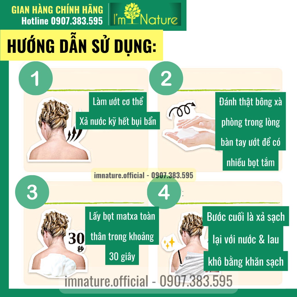 Xà Phòng Tắm Giảm Mụn Lưng For Back Nhật Bản