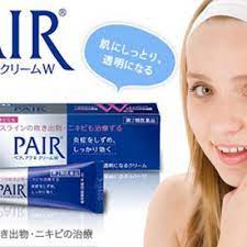 giảm mụn Kem mụn Pair Acne W Cream giảm mụn ẩn mụn đầu đen mụn trứng cá mụn cám se khít lỗ chân lông dùng cho da dầu