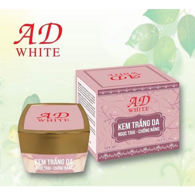 Kem AD White Trắng Da Chống Nắng Ngọc Trai 12g - 35g