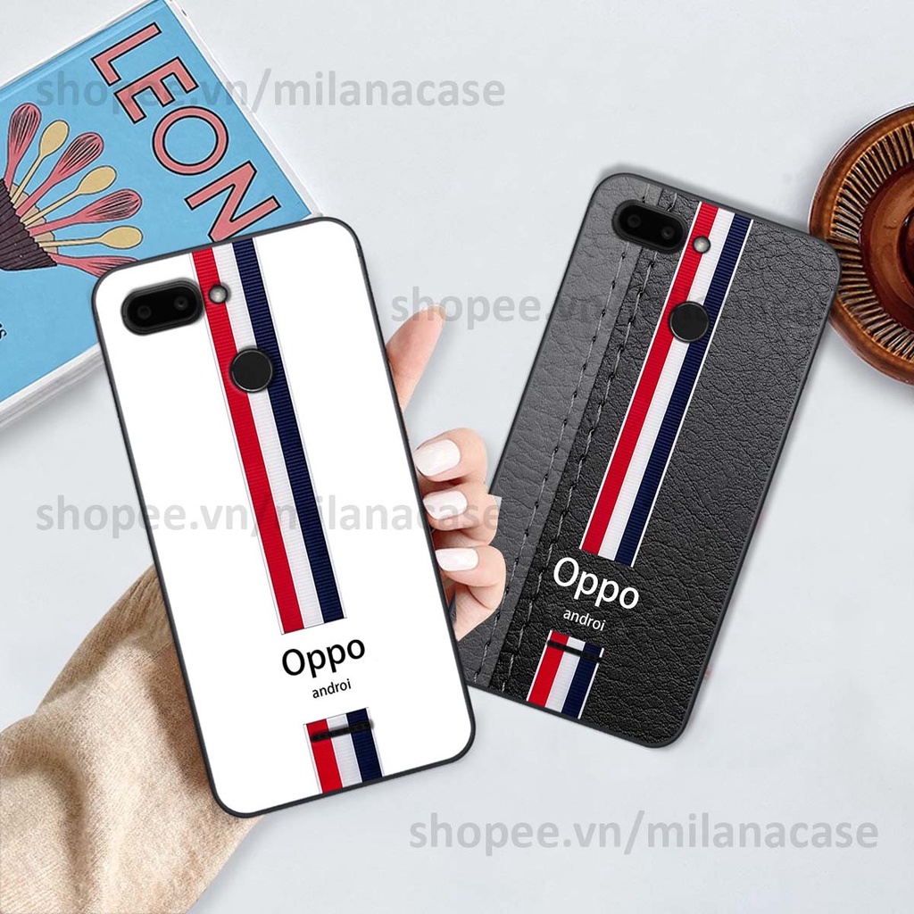 Ốp Xiaomi Redmi 6 in giả da phong cách thể thao, cá tính, thời trang