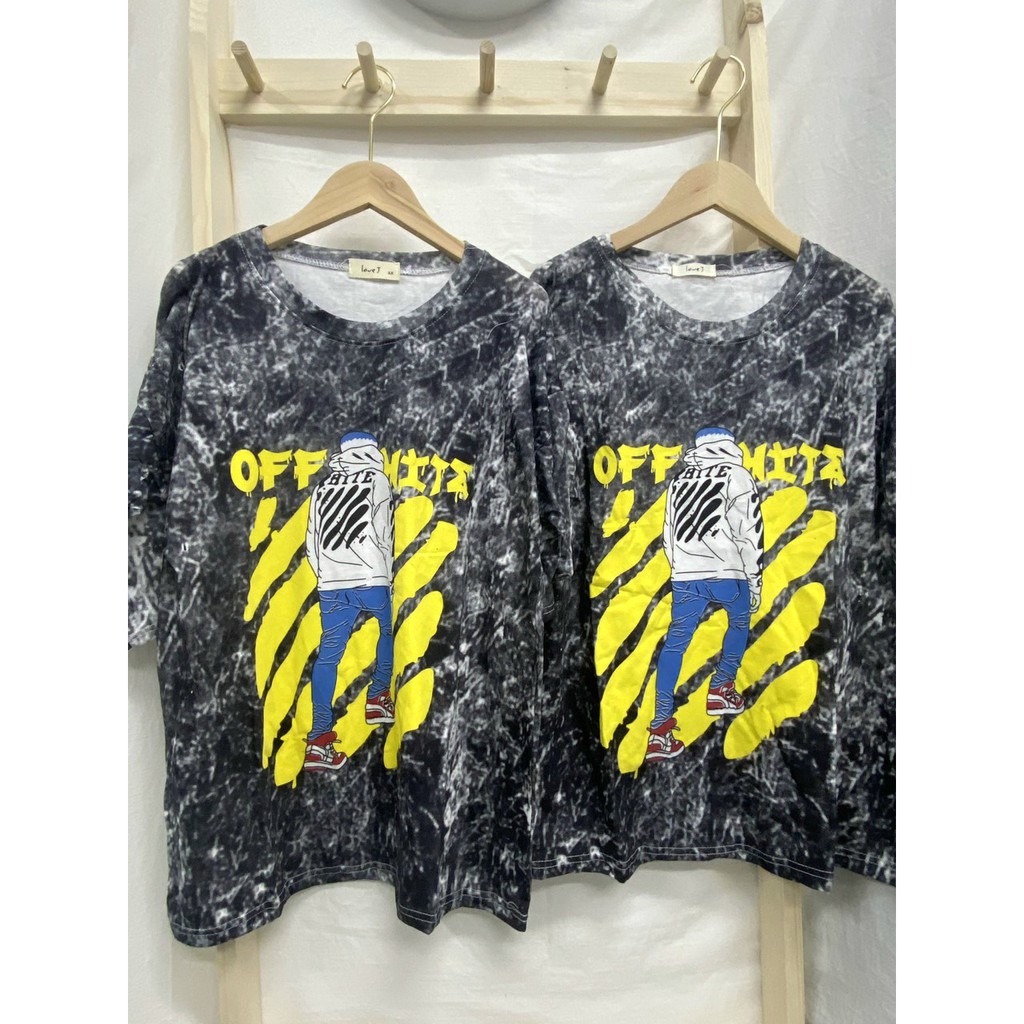 Áo Thun Loang Thái Tay Lỡ PEONYB Unisex [FREESHIP] 🌸 Phông form rộng ngắn tay in hình cá tính nam nữ Ulzzang HOT 🌸 | BigBuy360 - bigbuy360.vn