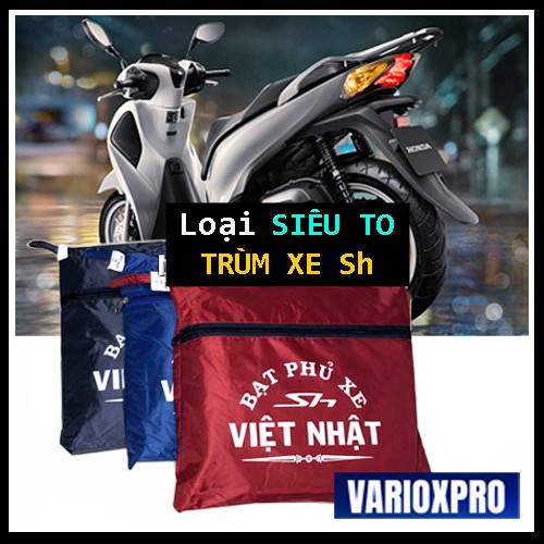 Bạt phủ trùm xe máy LOẠI TO CỰC DÀY tất cả loại xe lớn nhỏ - chống tia UV - chống nắng mưa bụi bẩn