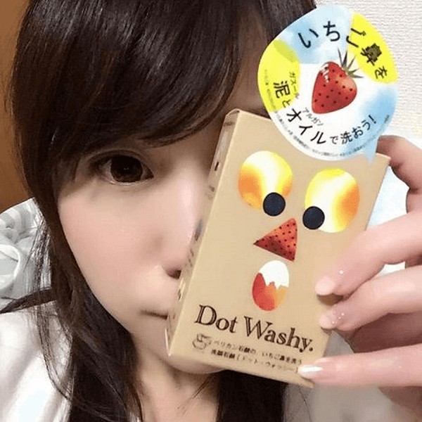 Xà phòng Dot Washy Facial Social Nhật Bản 75g