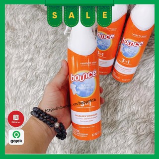 Xịt thơm, làm phẳng quần áo Bounce 3 in 1 Rapid Touch 275g