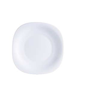 Đĩa thủy tinh Luminarc Carine dùng trên bàn ăn 19cm, dùng vi sóng - H3660