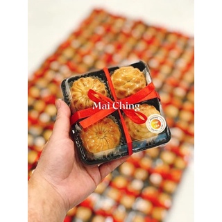 set 10 Hộp Nhựa 4 Ngăn Đế ĐEN Fg134 Ô 5.5 Cm