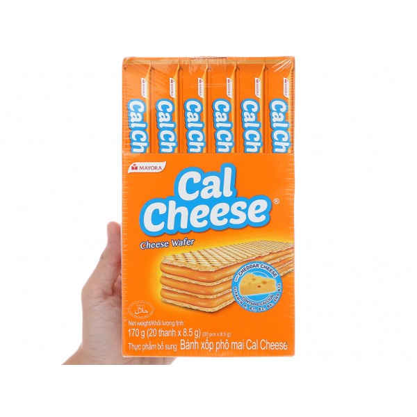 Bánh xốp nhân phô mai Cal Cheese hộp 153g