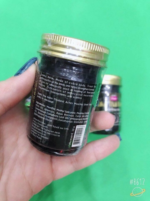 Dầu Snake Thai Balm-Cù là Rắn hổ mang ( hàng xách tay)