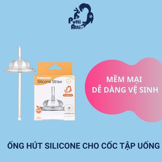 Ống hút Silicone - Dành riêng cho cốc tập uống Putti Atti Hàn Quốc