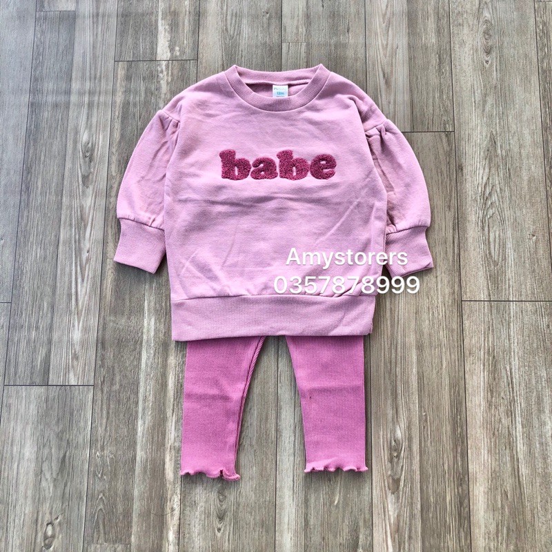 Sét 2 bé gái PL babe Hồng