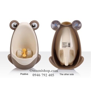 Bô Tiểu Đứng Cho Bé Trai Hình Con Ếch