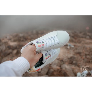 Giày Sneaker Stansmith gót sơn vảy LGBT ( hình thật 100%)