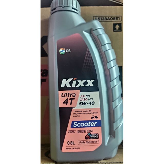 NHỚT KIXX SCOOTER FULLY 5W40 - 800ML