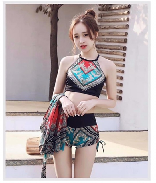 SET BIKINI THỔ CẨM 3 MÓN | BigBuy360 - bigbuy360.vn