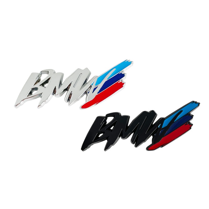 FENDER Miếng Dán Logo 3D Bằng Kim Loại Trang Trí Xe Hơi BMW M3 M5 1 3 4 5 Series x1 x3 x5 M