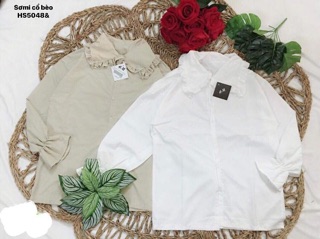 Áo sơmi cổ bèo ( HS)