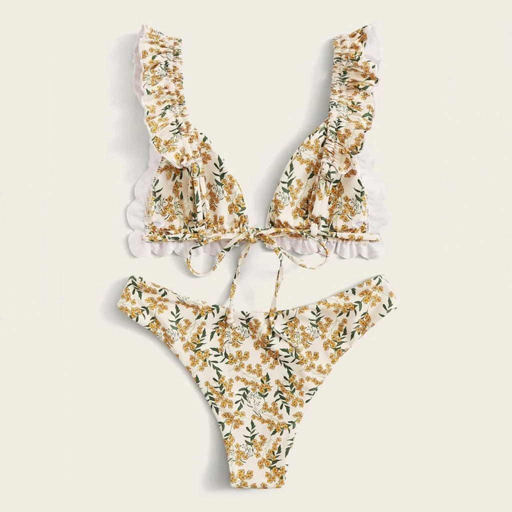 Set Bikini Hai Mảnh Hoạ Tiết Hoa Gợi Cảm Cho Nữ | BigBuy360 - bigbuy360.vn