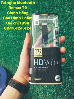 😮Tai nghe Bluetooth CHính Hãng Remax