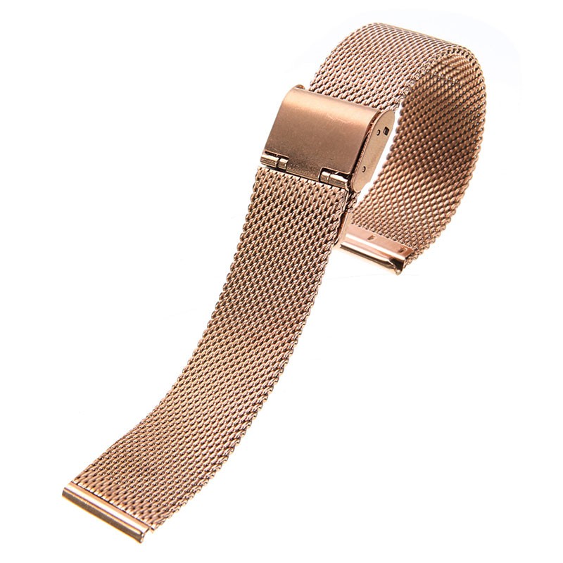 Quai thép lưới chốt gài cho đồng hồ thông minh 18mm/ 20mm/ 22mm