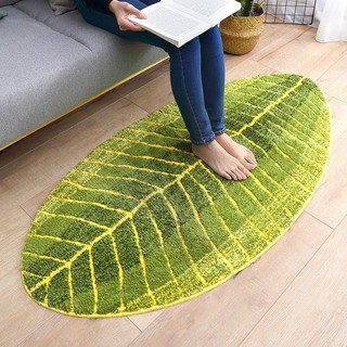 Thảm trải sàn hình lá chuối cao cấp chống trơn nhiều kích thước