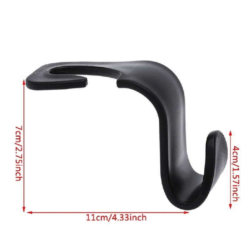 Bộ 2 móc treo chai nước gắn ghế xe hơi tiện lợi