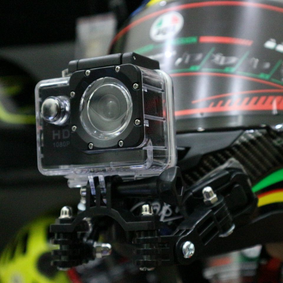 [Siêu Khuyến Mại]  Bộ Gắn Cằm Camera Hành Trình GoPro, SJCam, Eken ,02 Bên Chắc Chắn (Tặng Kèm Đế Cong + Keo 3M) | BigBuy360 - bigbuy360.vn