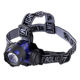 Đèn đội đầu đèn pin đội đầu 1 bóng đèn đội đầu nhỏ gọn thiết kế chống va đập tuổi thọ cao 6617