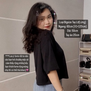 (BIGSIZE) ÁO CROPTOP BASIC SIÊU CO DÃN