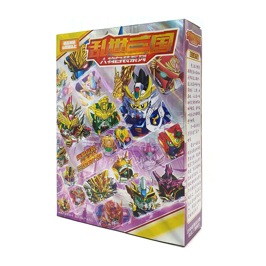 [Gundam Tam Quốc Combo 10 tướng Thục] Gundam Lưu Bị, sd Gundam Quan Vũ, sd Gundam Trương Phi giá rẻ, hàng mới chưa ráp