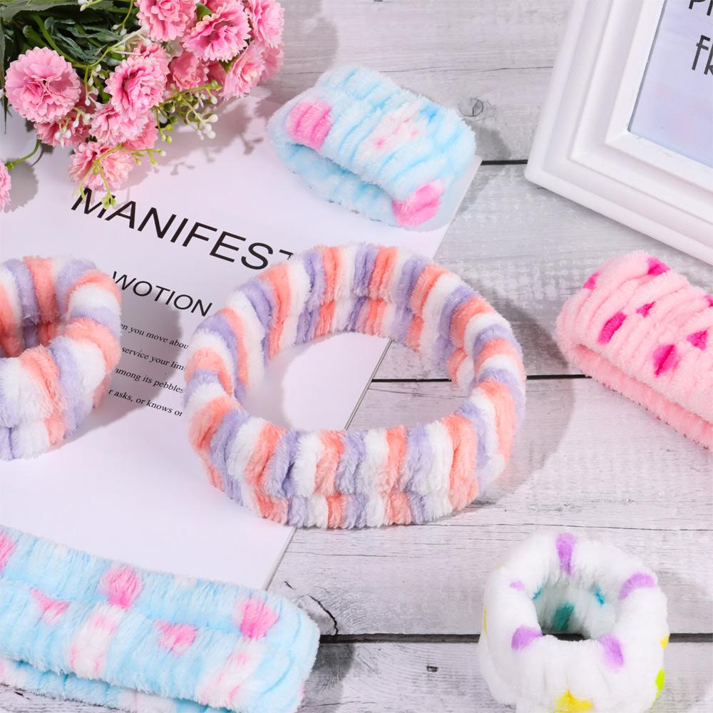 Băng Đeo Cổ Tay Bằng Sợi Micro Mềm Mại Thấm Hút Tốt Tiện Dụng Khi Rửa Mặt / Chạy Bộ / Tập Yoga