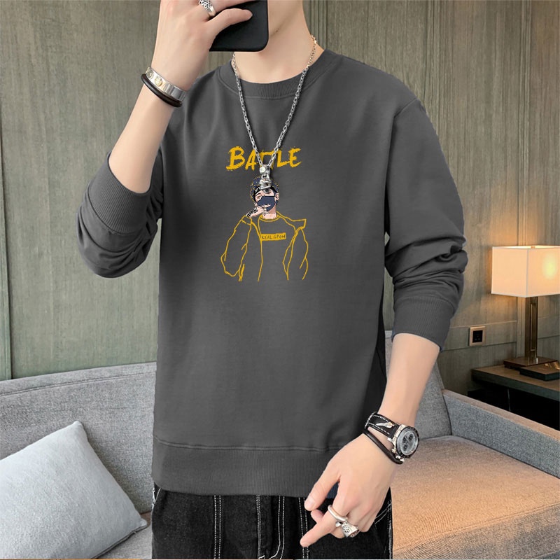 Áo Thun DàI Tay In HọA TiếT ĐộC ĐáO Cho Nam